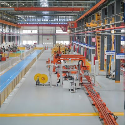 kopen Op maat gemaakte automatische rollenvormende machine 8000mm 10kw seismische productielijn online manufacture