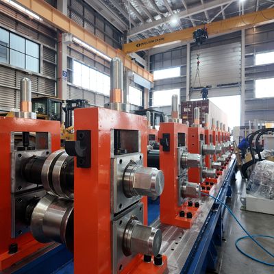 High Speed Purlin Forming Machine met PLC-besturing en hydraulisch snijden